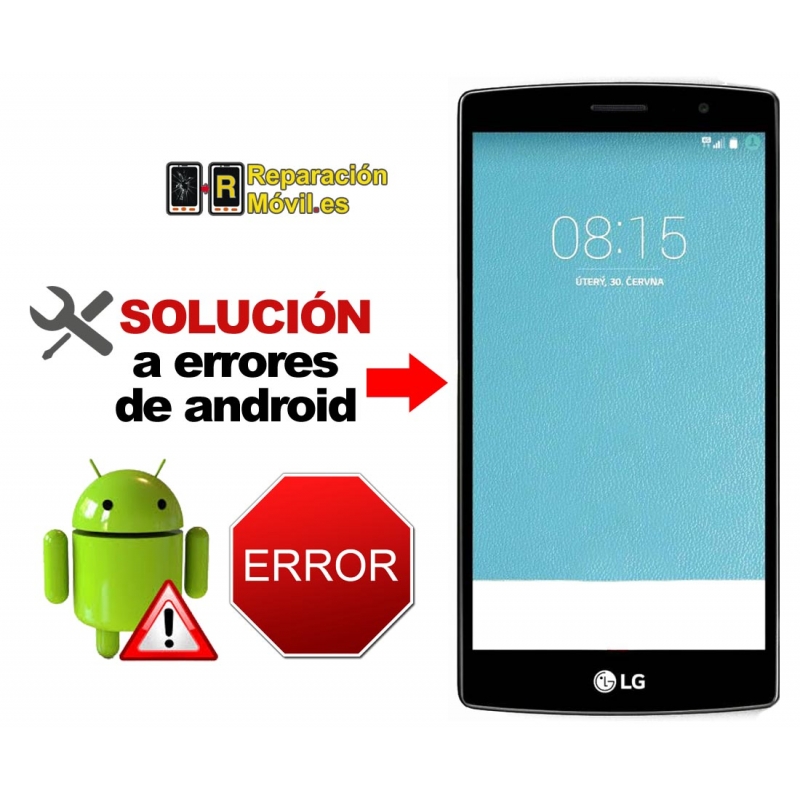 Solución Sistema Error LG G4S