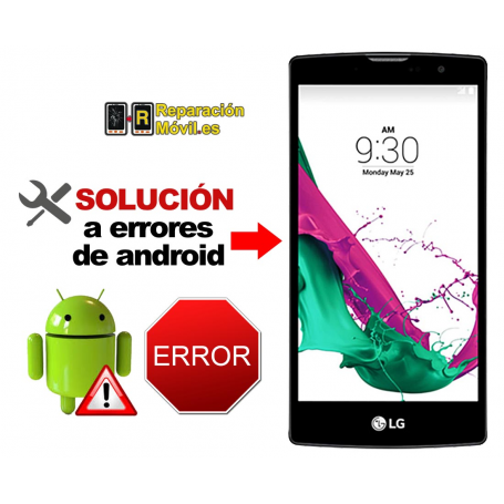 Solución Sistema Error LG G4C