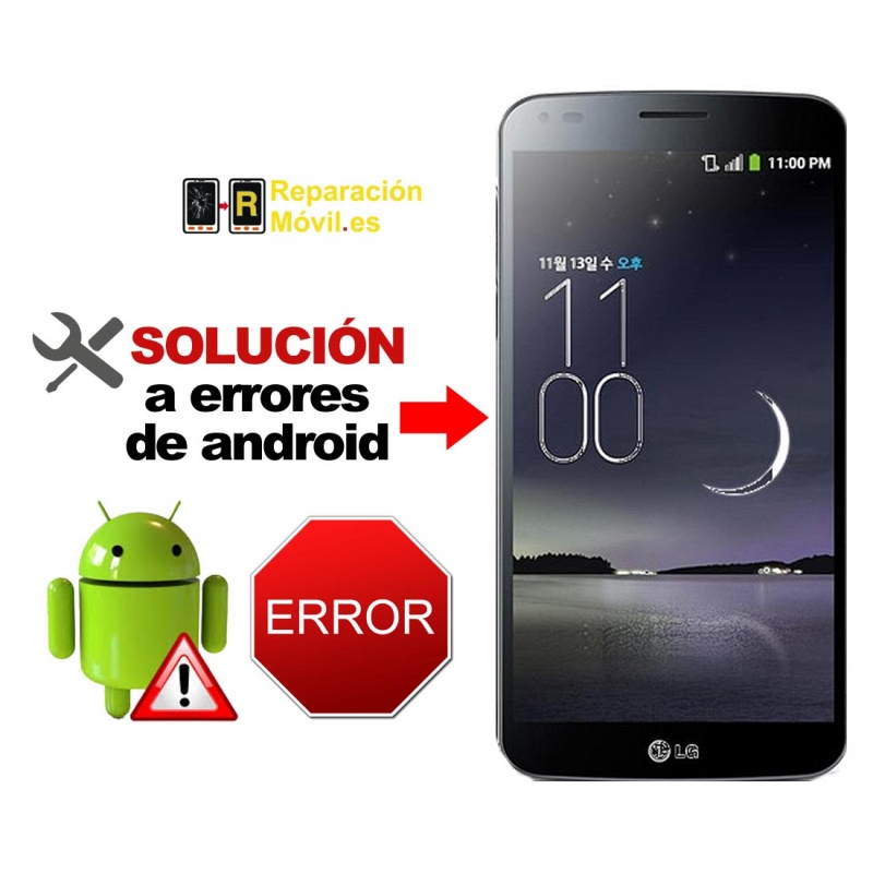 Solución Sistema Error LG G FLEX