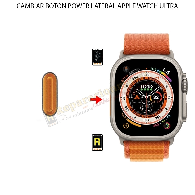 Cambiar Botón Power Apple Watch Ultra