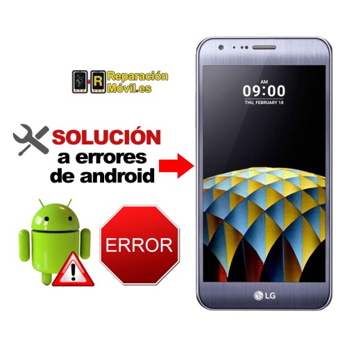 Solución Sistema Error LG X CAM