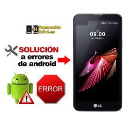 Solución Sistema Error LG X SCREEN