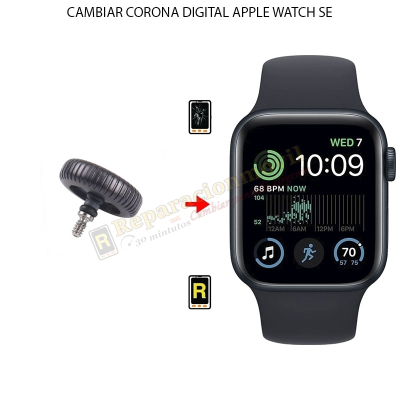 Cambiar Corona Digital Apple Watch SE