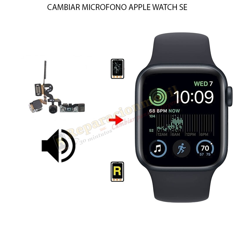 Cambiar Microfono Apple Watch SE