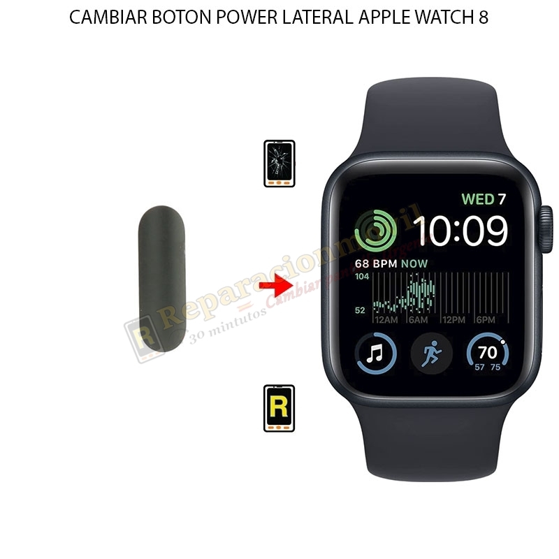 Cambiar Botón Power Apple Watch 8