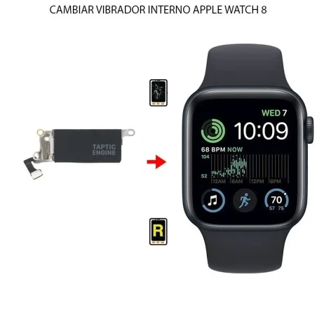 Cambiar Vibrador Apple Watch 8
