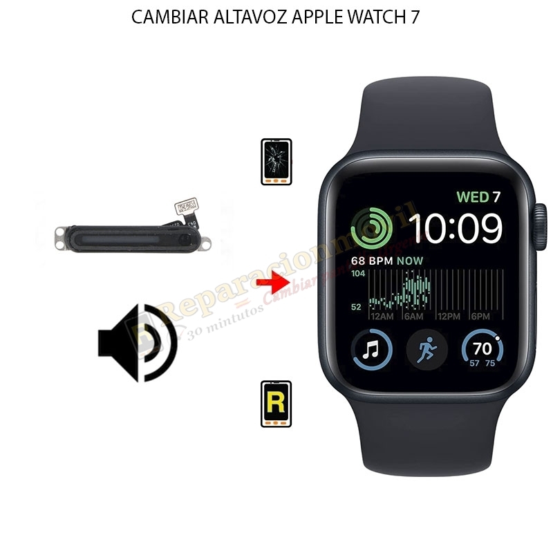 Cambiar Altavoz Apple Watch 7