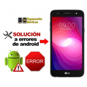 Solución Sistema Error LG X POWER 2