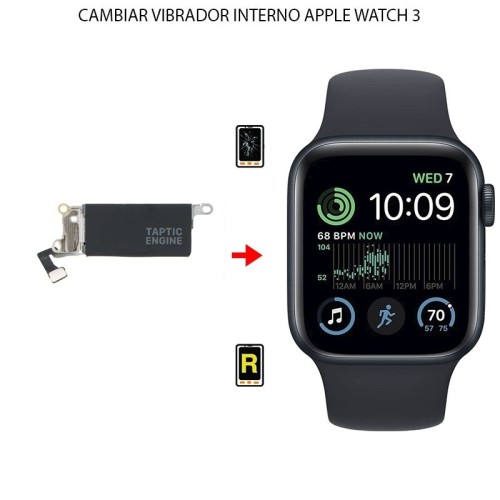 Cambiar Vibrador Apple Watch 3