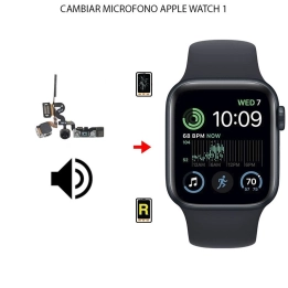 Cambiar Microfono Apple Watch 1