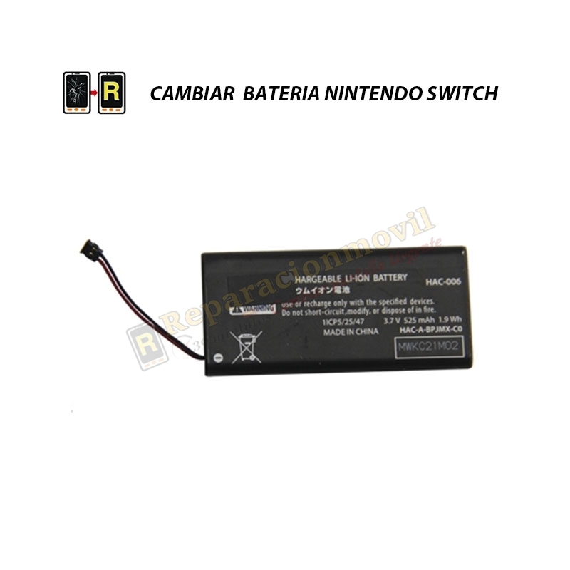 Cambiar Batería Nintendo Switch