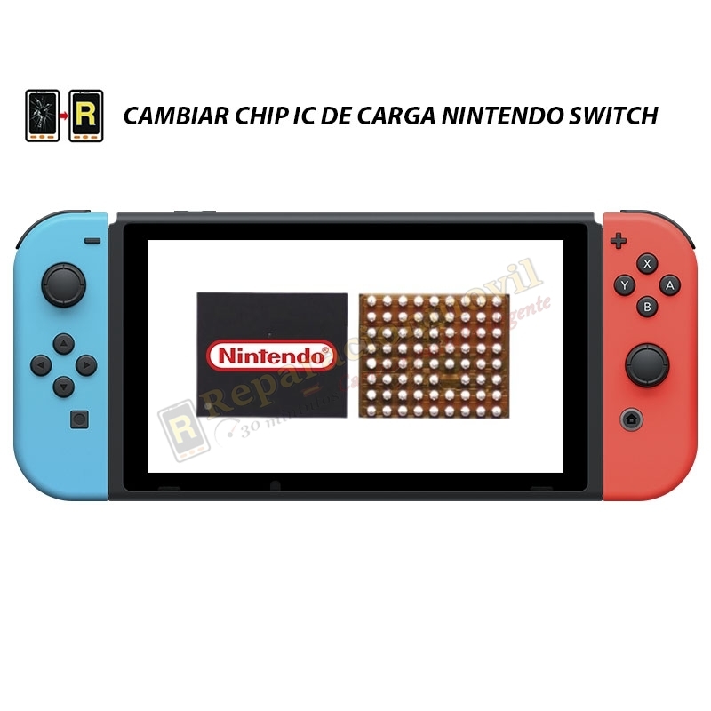 Cambiar Chip de Carga Nintendo Switch