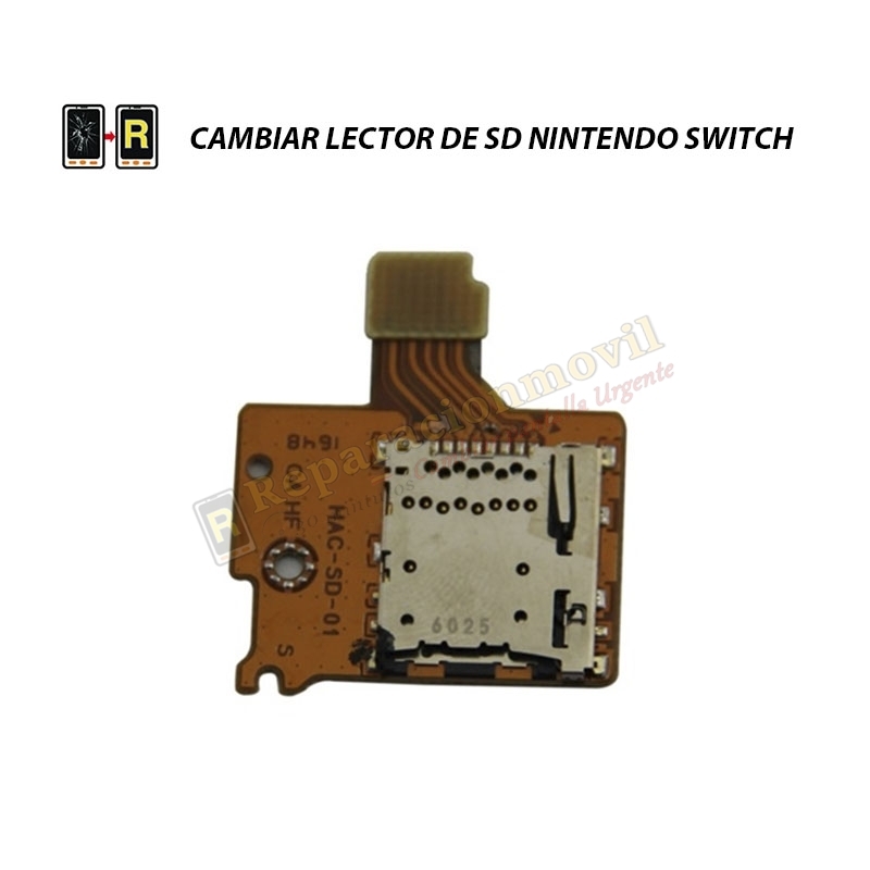 Cambiar Lector de Tarjeta SD Nintendo Switch
