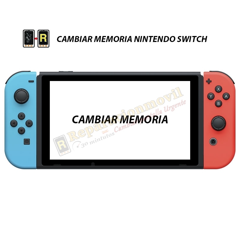 Cambiar Memoria Nintendo Switch
