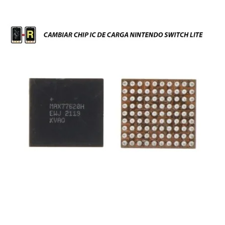 Cambiar Chip de Carga Nintendo Switch Lite
