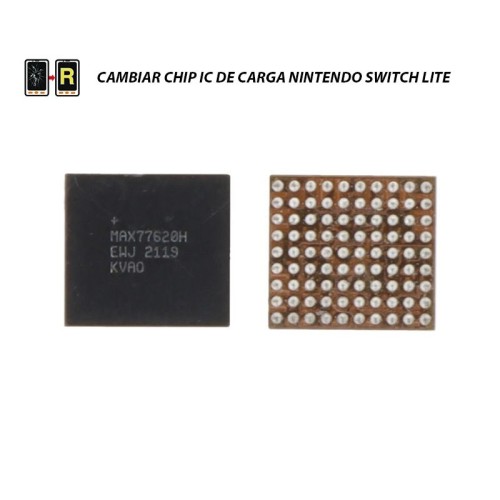 Cambiar Chip de Carga Nintendo Switch Lite