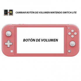 Cambiar Botón de Volumen Nintendo Switch Lite
