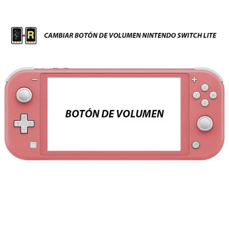 Cambiar Botón de Volumen Nintendo Switch Lite