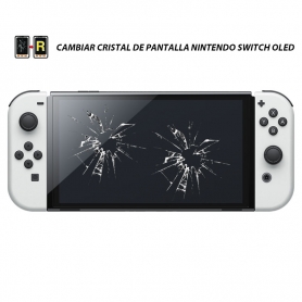 Cambiar Cristal de Pantalla Nintendo Switch Oled