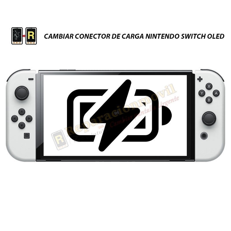 Cambiar Conector de Carga Nintendo Switch Oled