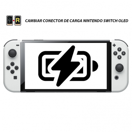 Cambiar Conector de Carga Nintendo Switch Oled
