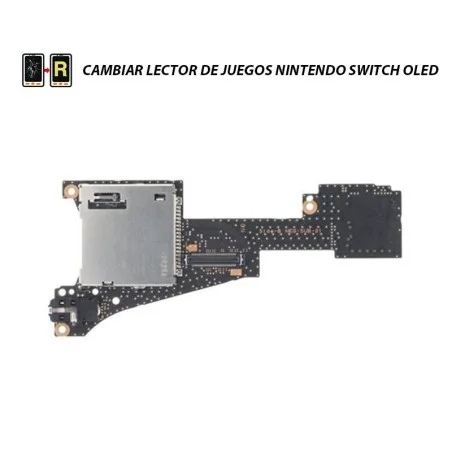 Cambiar Lector Tarjetas Juego Nintendo Switch Oled