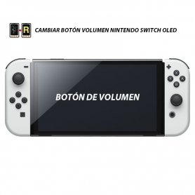 Cambiar Botón de Volumen Nintendo Switch Oled