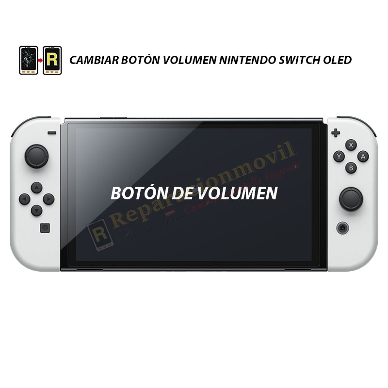 Cambiar Botón de Volumen Nintendo Switch Oled