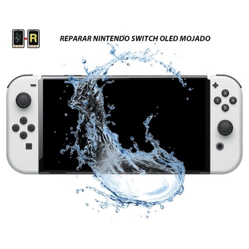 Reparar Nintendo Switch Oled Mojado