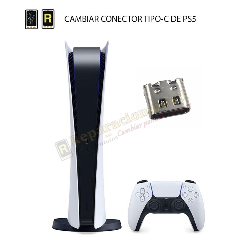 Cambiar Conector Tipo-C PlayStation 5