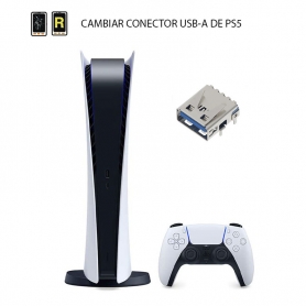 Cambiar Conector USB-A PlayStation 5
