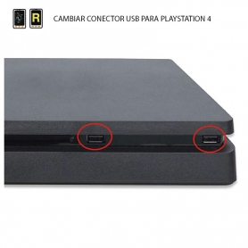 Cambiar Conector USB-A PlayStation 4 Slim