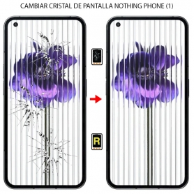 Cambiar Cristal de Pantalla Nothing Phone (1)