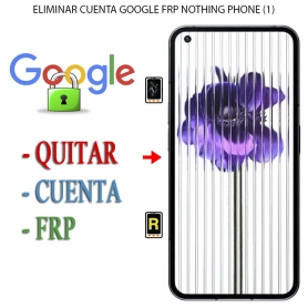 Eliminar Contraseña y Cuenta Google Nothing Phone (1)