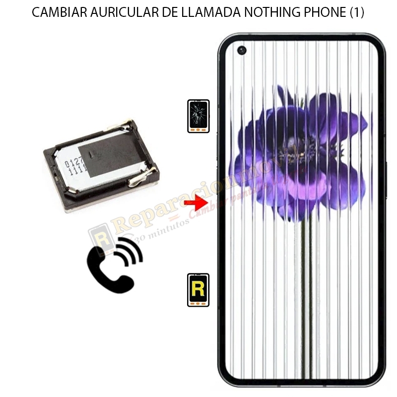 Cambiar Auricular de Llamada Nothing Phone (1)