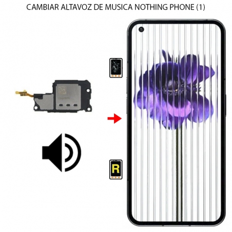Cambiar Altavoz de Música Nothing Phone (1)