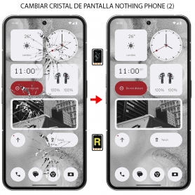 Cambiar Cristal de Pantalla Nothing Phone (2)