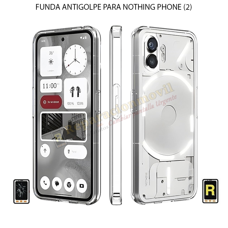 Funda Antigolpe Transparente Nothing Phone (2)