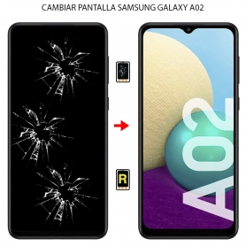 Cambiar Pantalla Samsung Galaxy A02