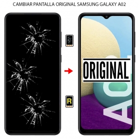 Cambiar Pantalla Samsung Galaxy A02 Original