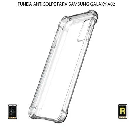 Funda Antigolpe Transparente Samsung Galaxy A02
