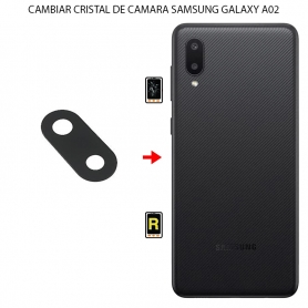 Cambiar Cristal Cámara Trasera Samsung Galaxy A02