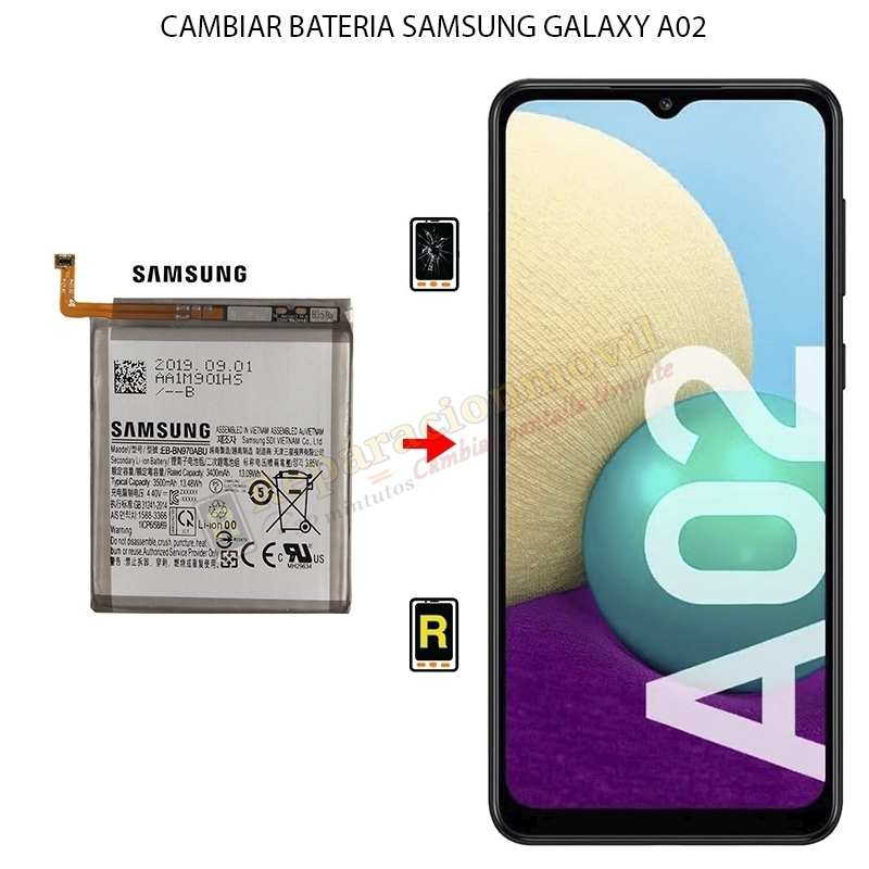 Cambiar Batería Samsung Galaxy A02