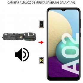 Cambiar Altavoz de Música Samsung Galaxy A02