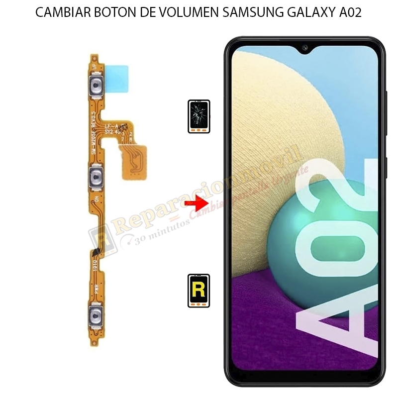 Cambiar Botón de Volumen Samsung Galaxy A02