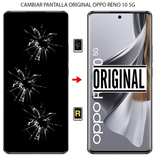 Cambiar Pantalla Oppo Reno 10 5G Original