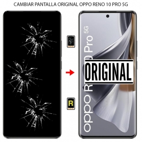 Cambiar Pantalla Oppo Reno 10 Pro 5G Original con Marco