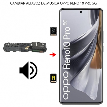 Cambiar Altavoz de Música Oppo Reno 10 Pro 5G