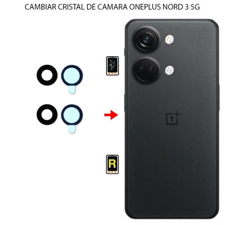 Cambiar Cristal Cámara Trasera OnePlus Nord 3 5G