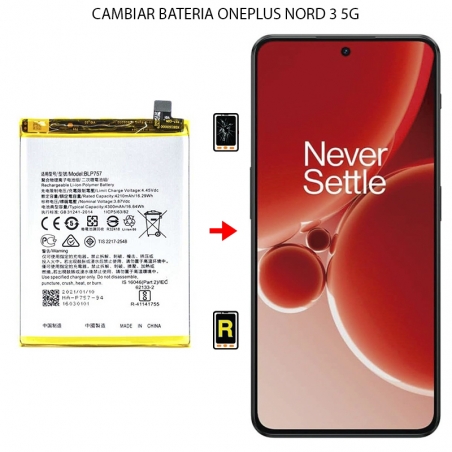Cambiar Batería OnePlus Nord 3 5G